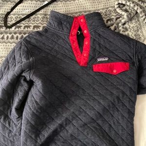 Patagonia quilted pullover